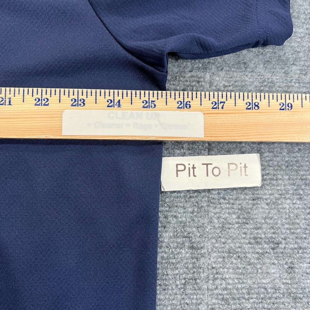 Under Armour Tech Polo Shirt Mens 2XL Blue Short Sleeve HVAC Sure Comfort Logo - Picture 8 of 10